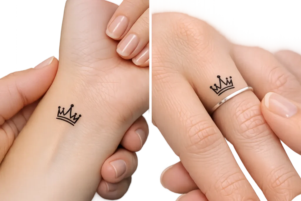 Matching Crown Tattoo
