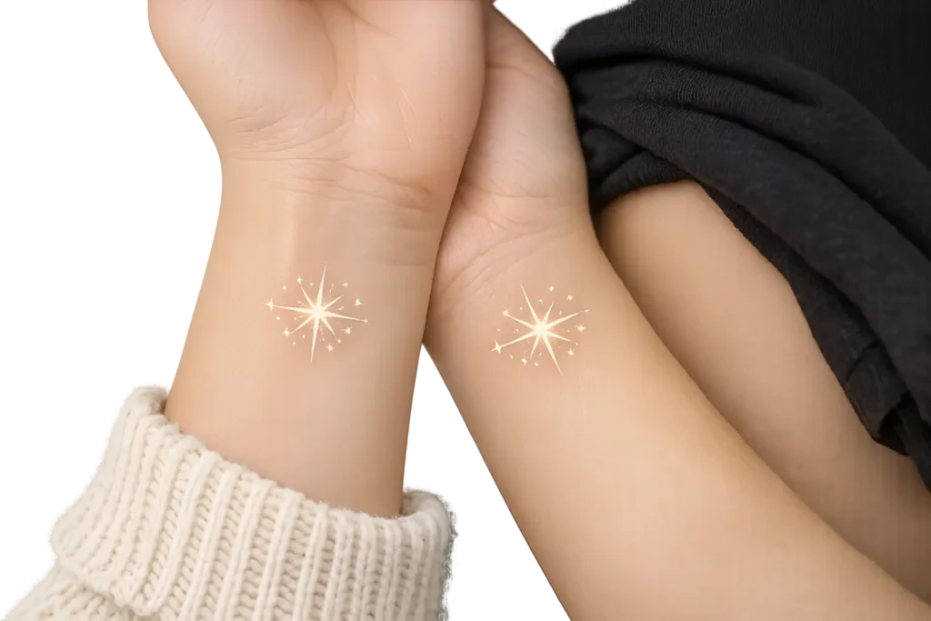 Matching Star Tattoos