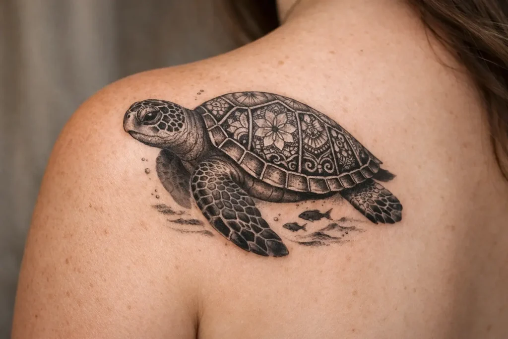 Meaningful Turtle Tattoo Designs