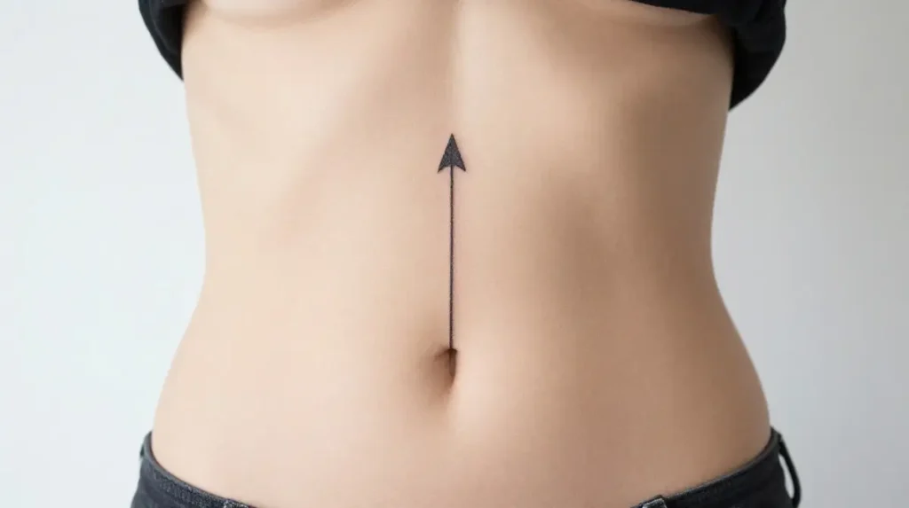 Minimal Arrow Tattoo