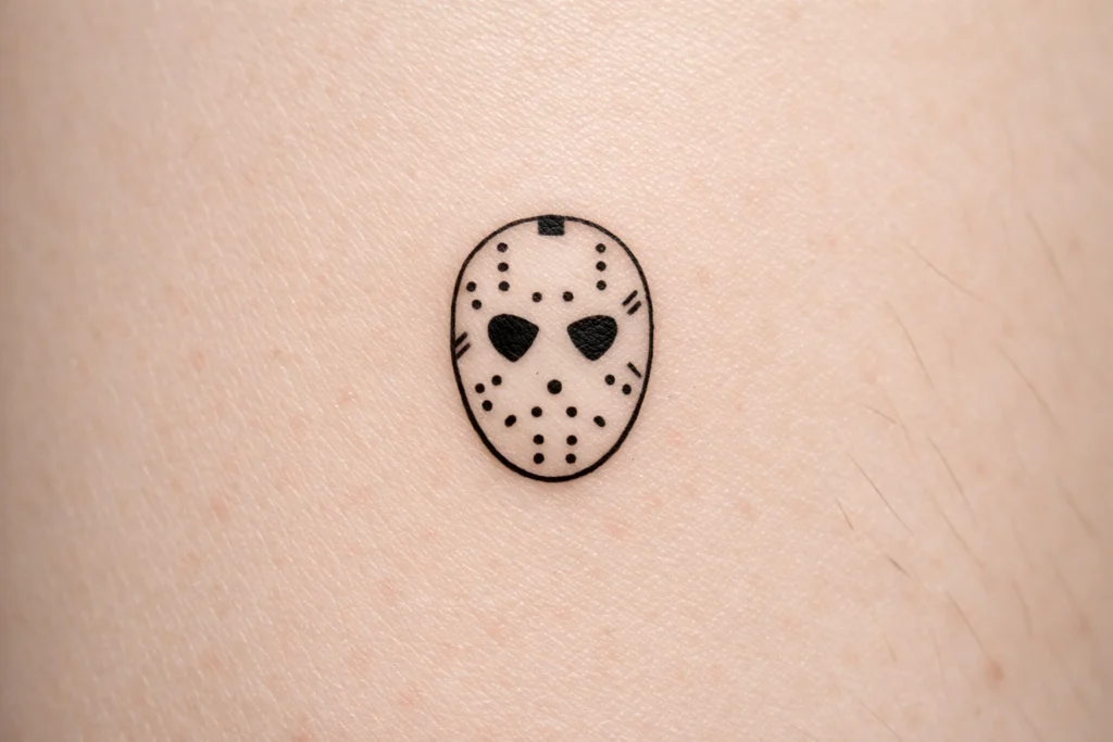 Minimal Jason Voorhees Hockey Mask
