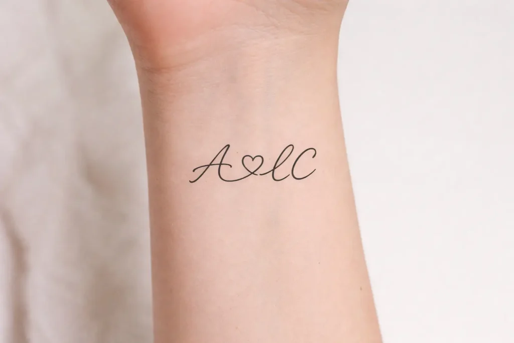 Minimalist Family Tattoo