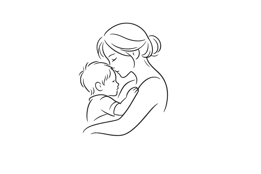 Minimalist Line Art Tattoo