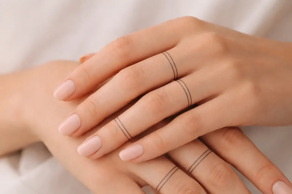 Minimalist Ring Tattoo
