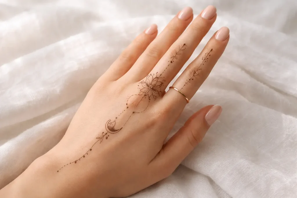 Modern Minimal Henna