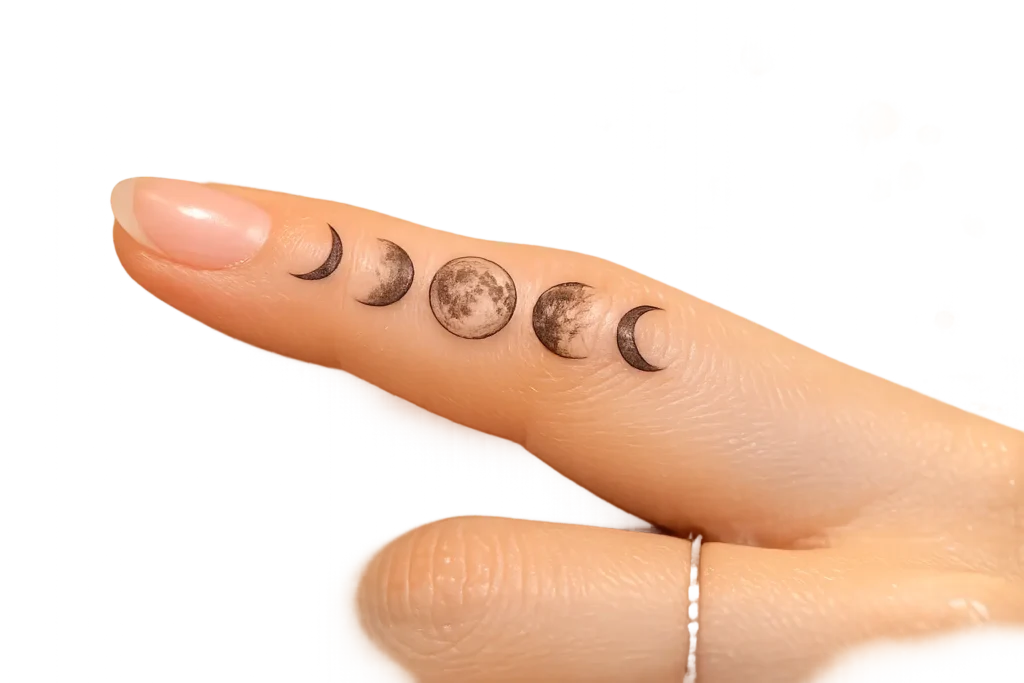 Moon Phase Tattoo