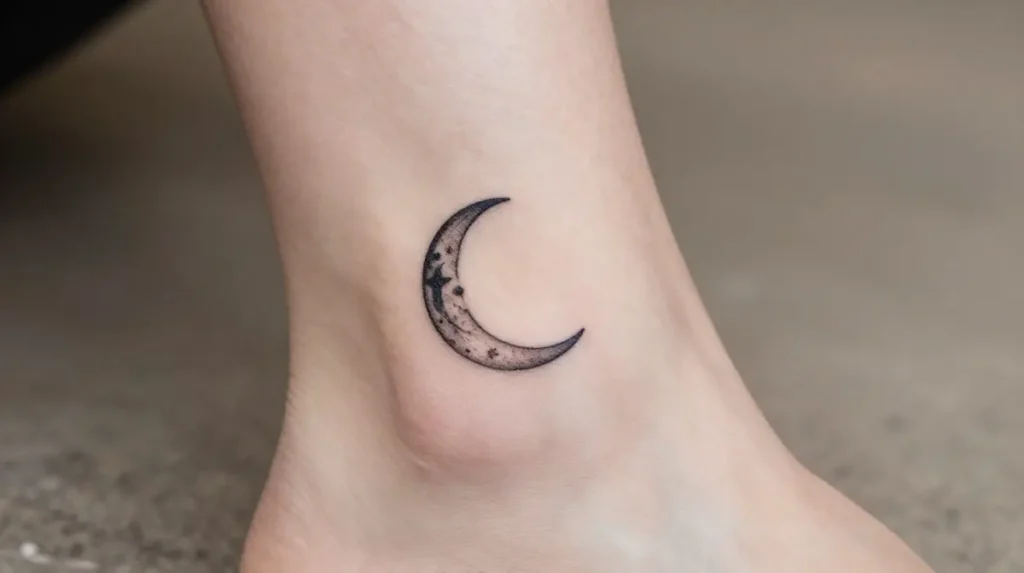 Moon Tattoo Design