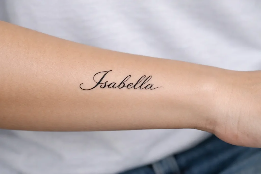 Name Tattoo Design