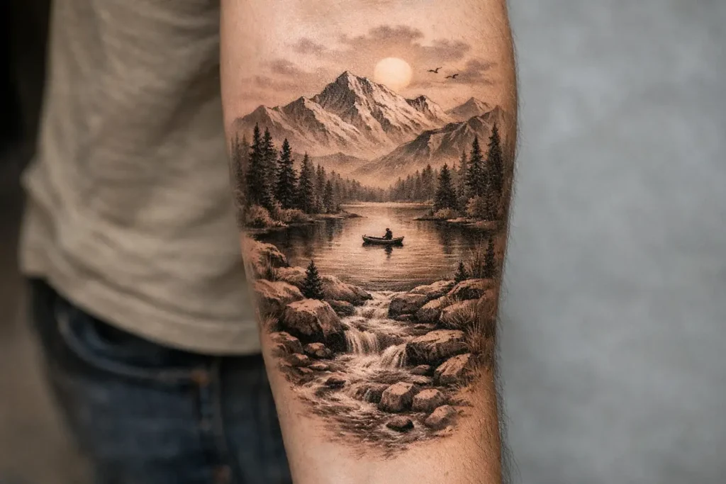 Nature Inspired Tattoo