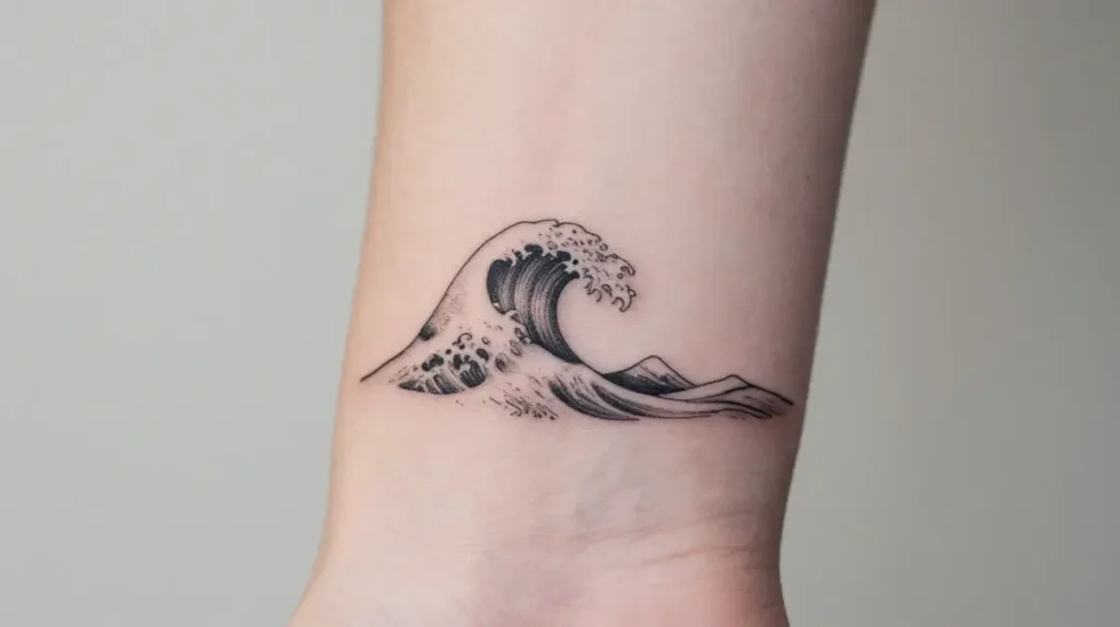 Ocean Wave Tattoo
