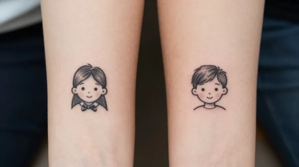 Parent Child Tattoo