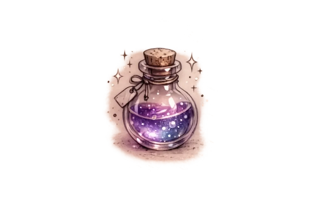 Potion Bottle Tattoo