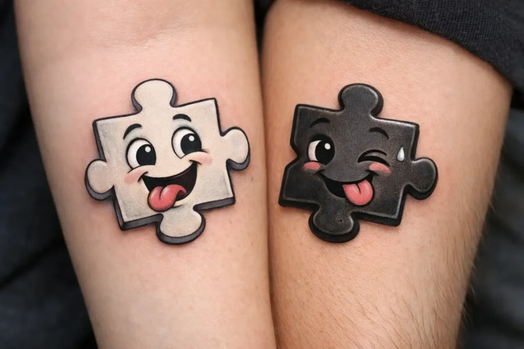Puzzle Piece Faces