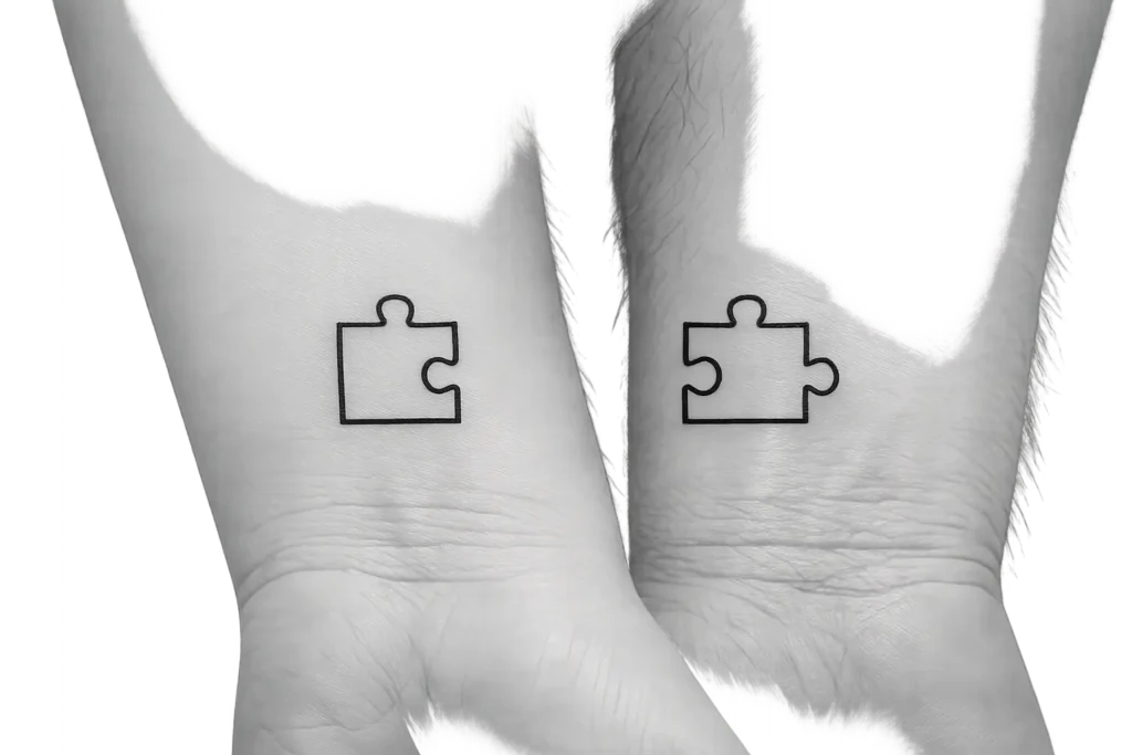 Puzzle Piece Tattoo