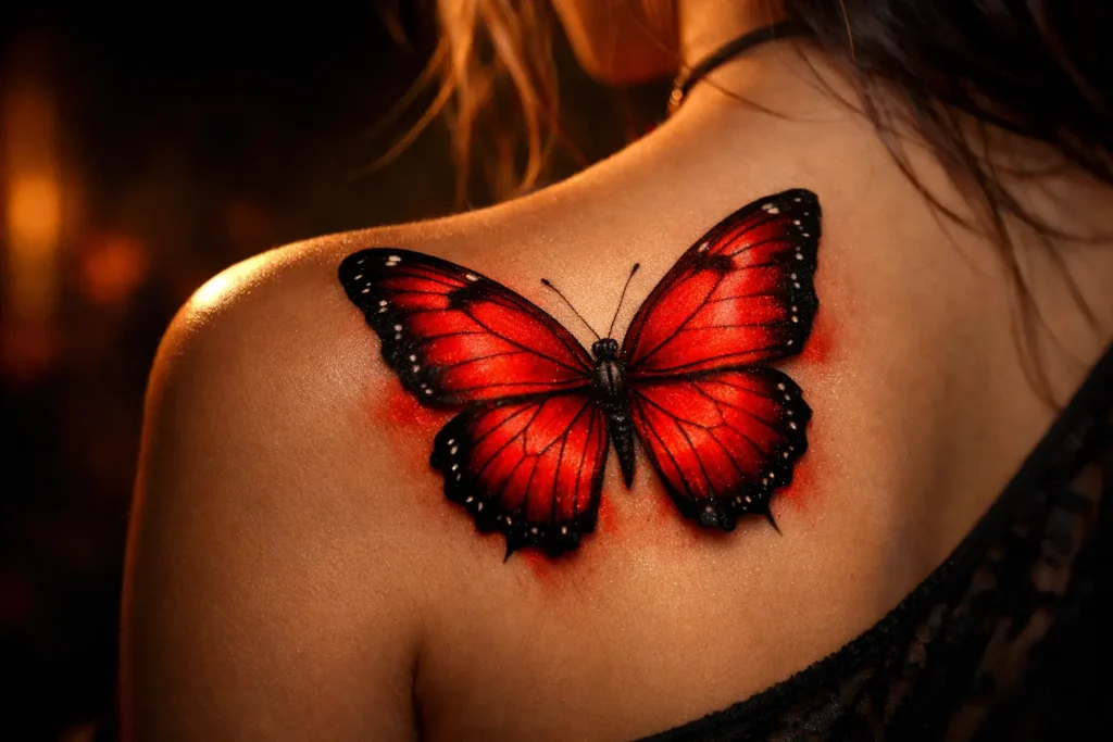 Red Butterfly Tattoo Meaning