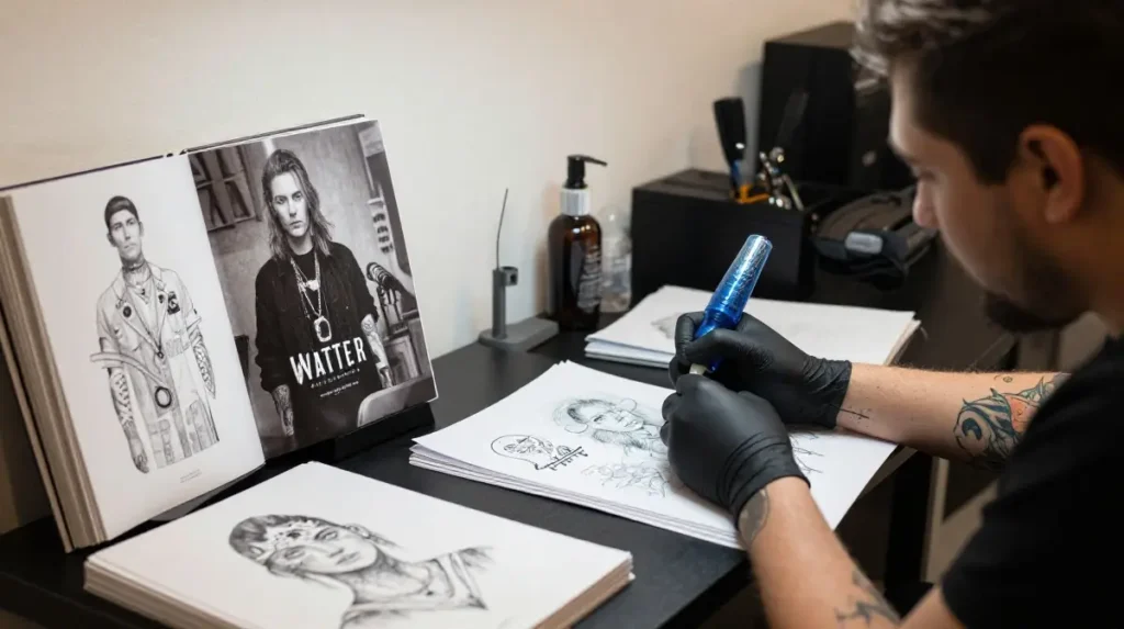 Research Tattoo Artists