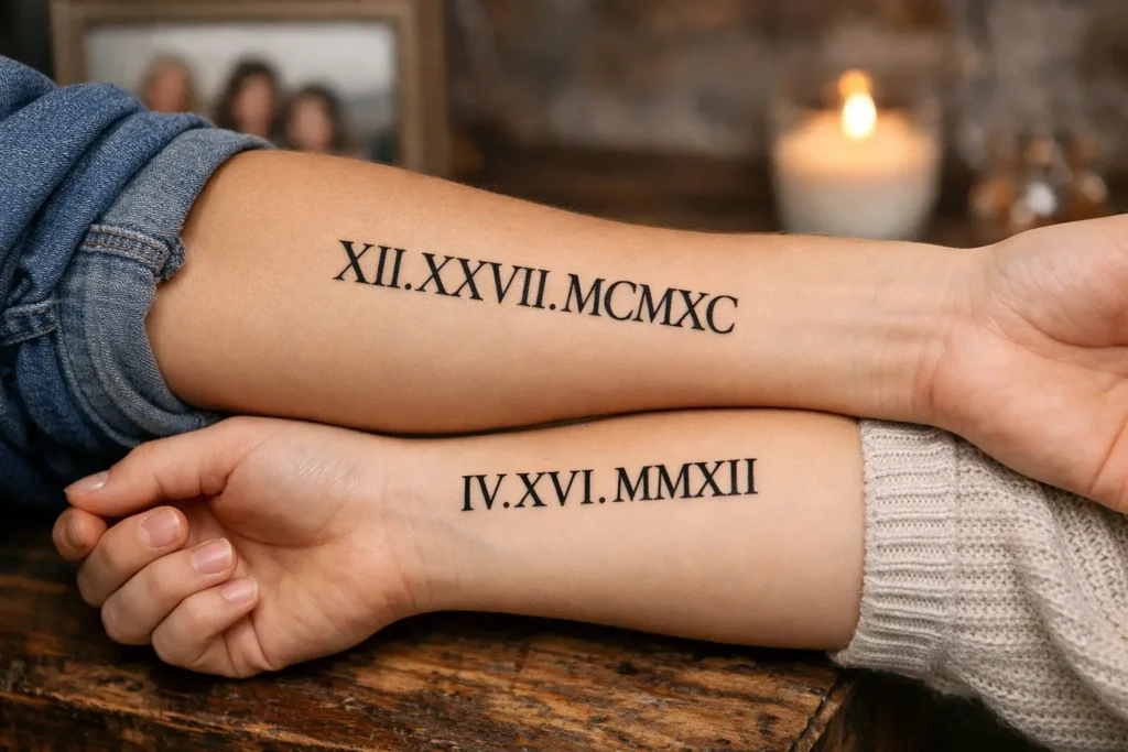 Roman Numeral Birthdates