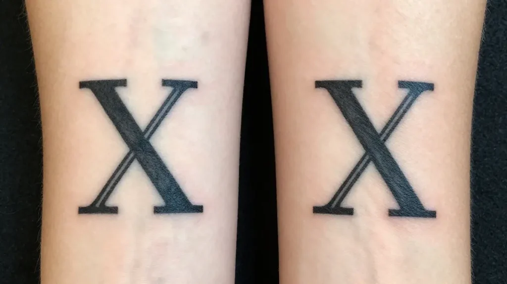 Roman Numeral Tattoo