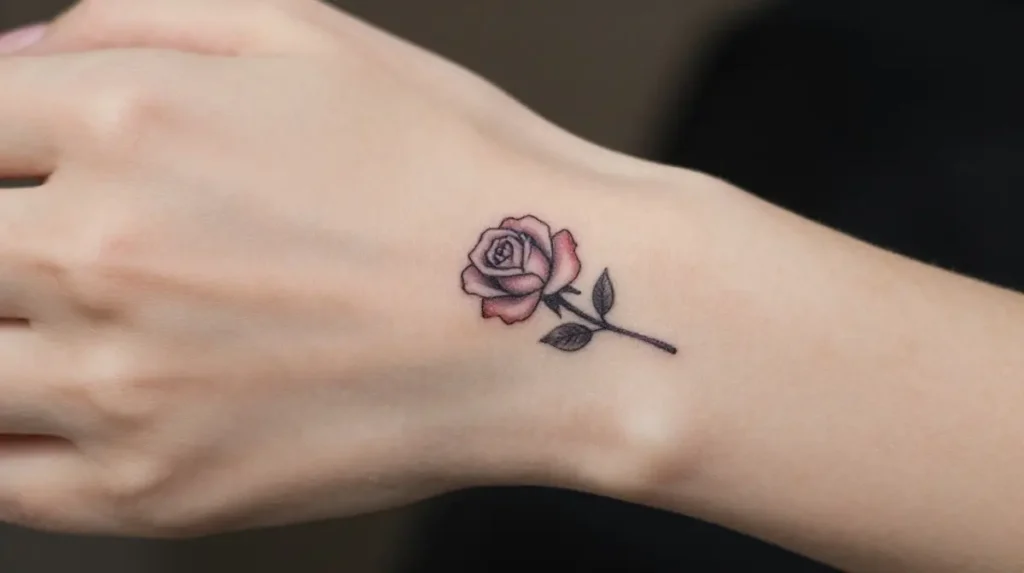 Rose Tattoos on Wrist