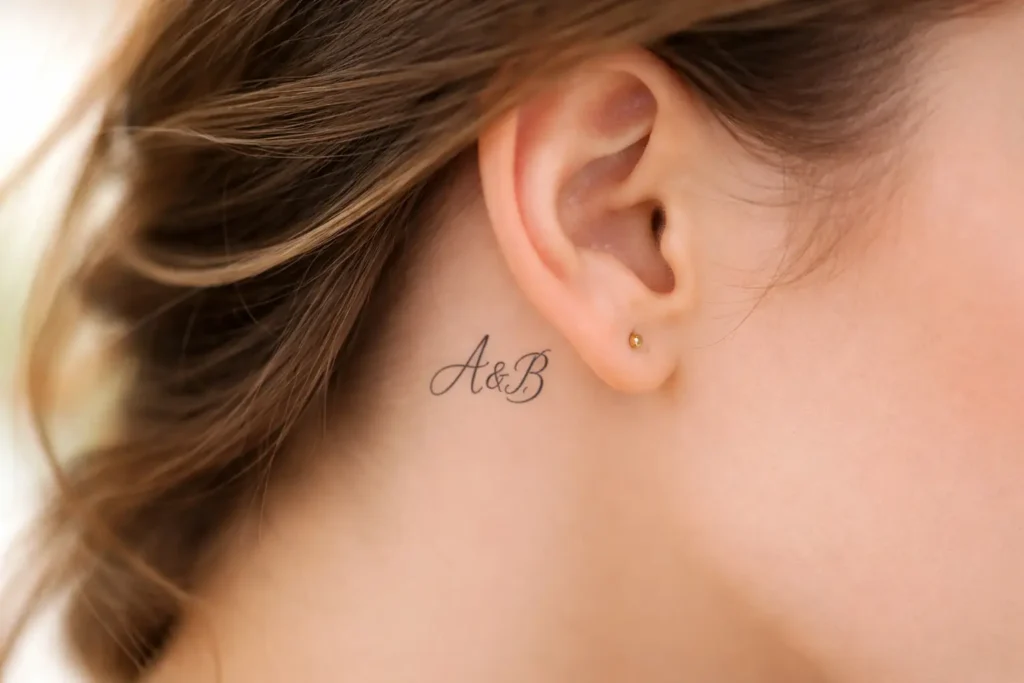 Simple Initials Tattoo Ideas