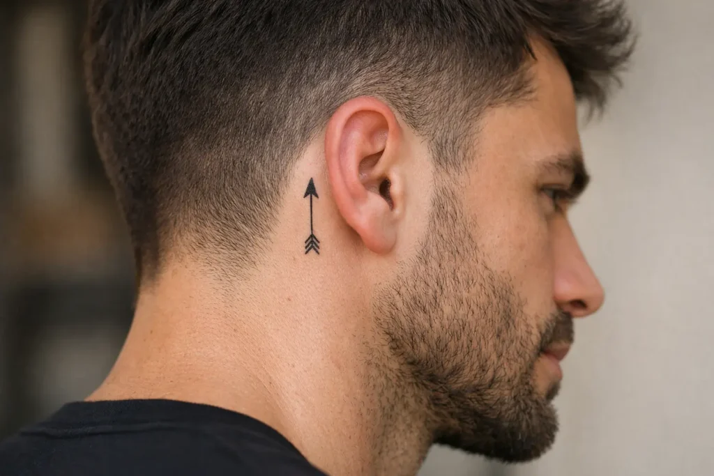 Small Arrow Tattoo