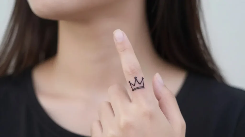 Small Crown Tattoo