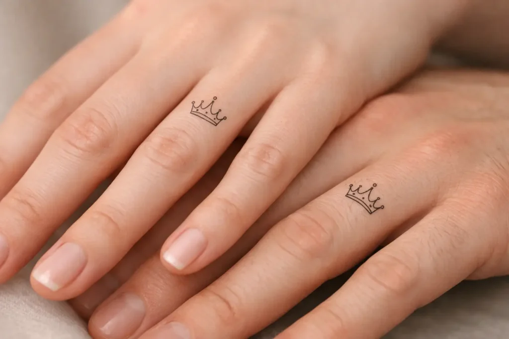 Small Crown Tattoos