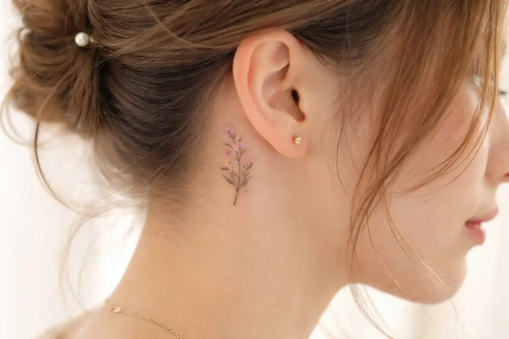 Small Flower Tattoos for Everyday Elegance