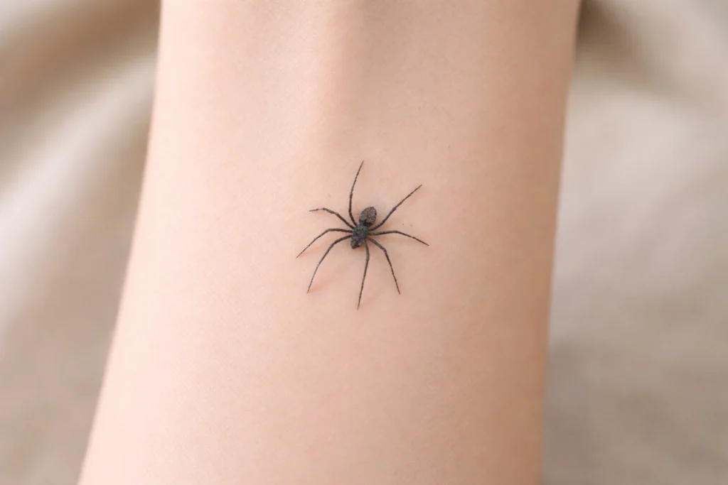 Small Spider Tattoo