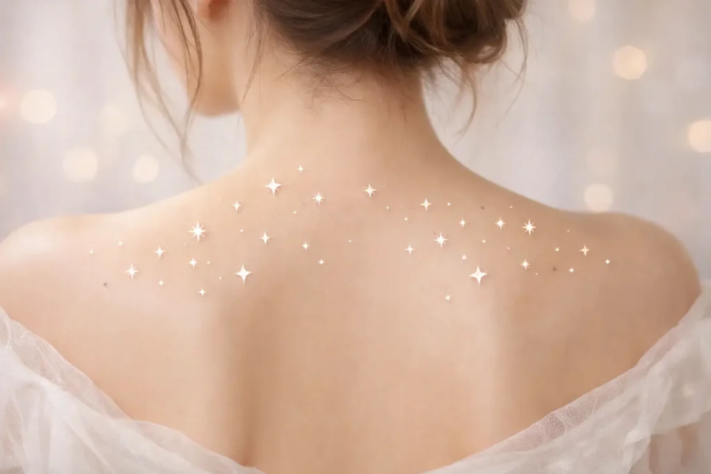 Small Star Scatter Tattoo