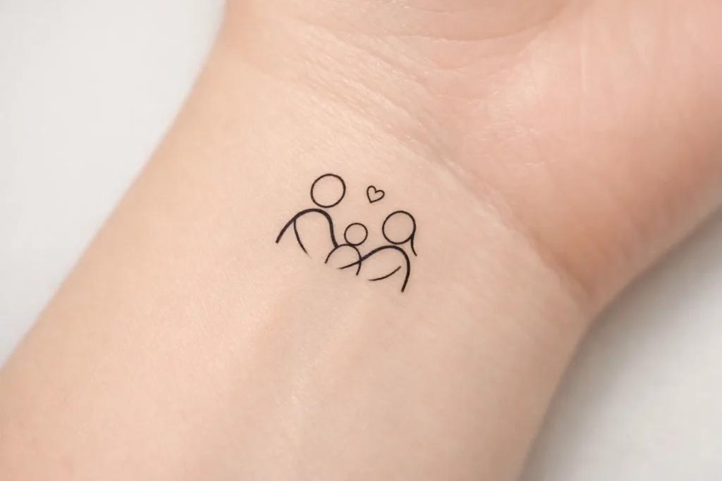 Small Symbolic Tattoo