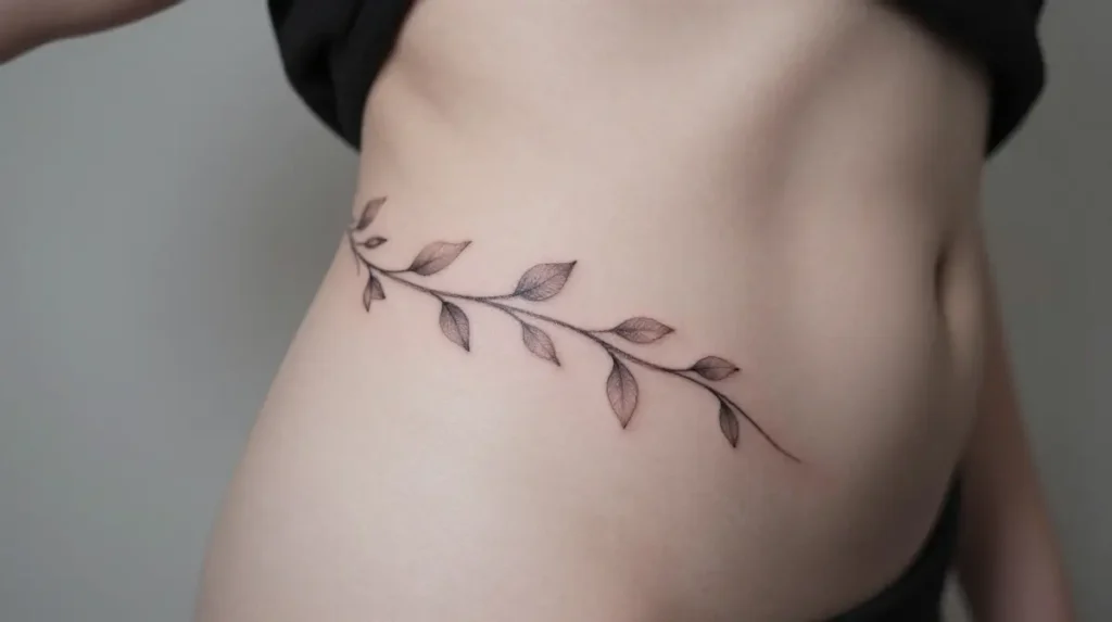 Small Vine Tattoo