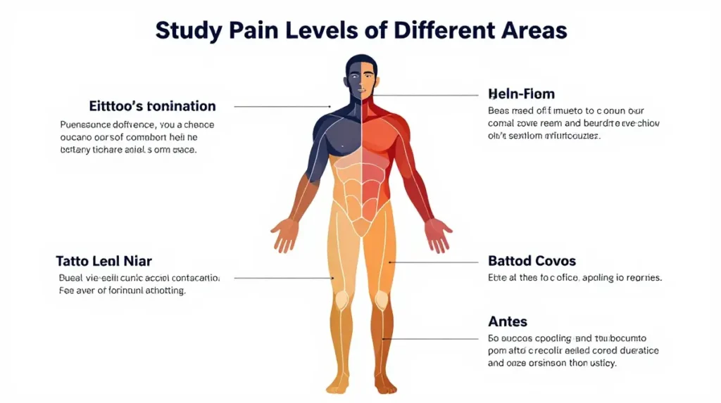 Study Pain Levels of Different Areas