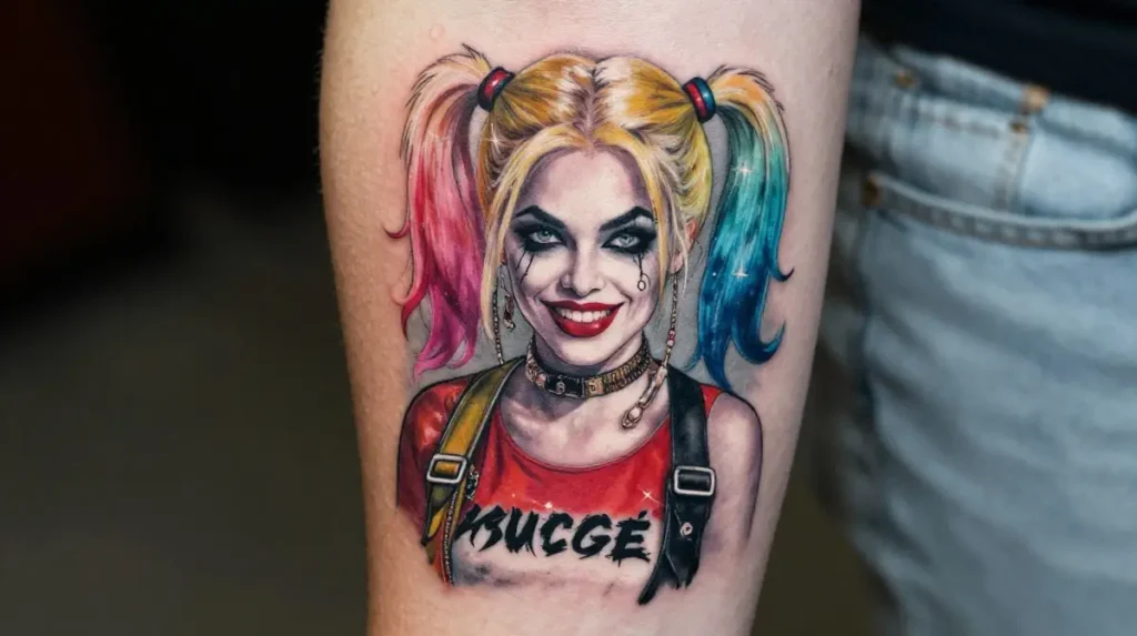 Suicide Squad Inspired Tattoo