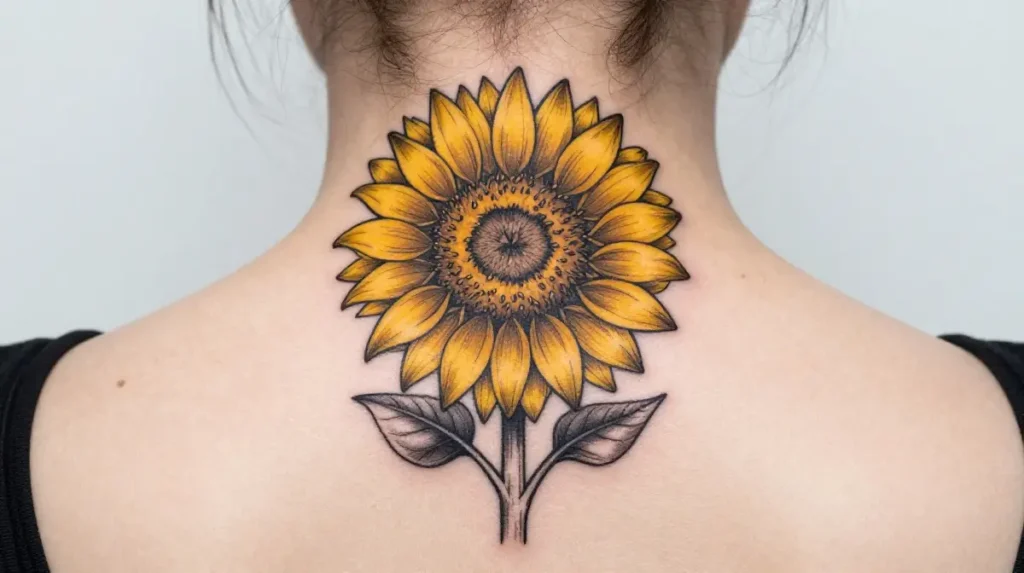 Sunflower Tattoo