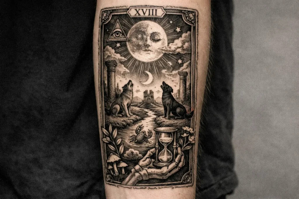Tarot Card Tattoos That Tell a Story