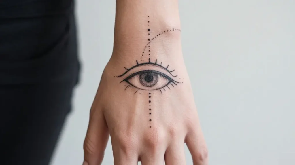 Third Eye Boho Tattoos for Intuition