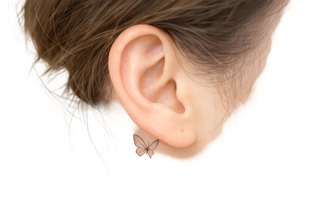 Tiny Butterfly Tattoo Designs