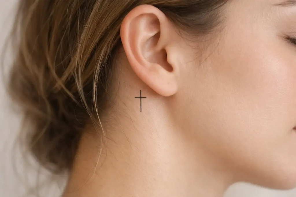 Tiny Cross Tattoo Concepts