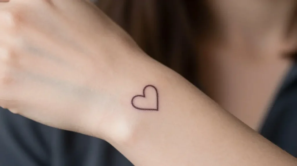 Tiny Heart Tattoo