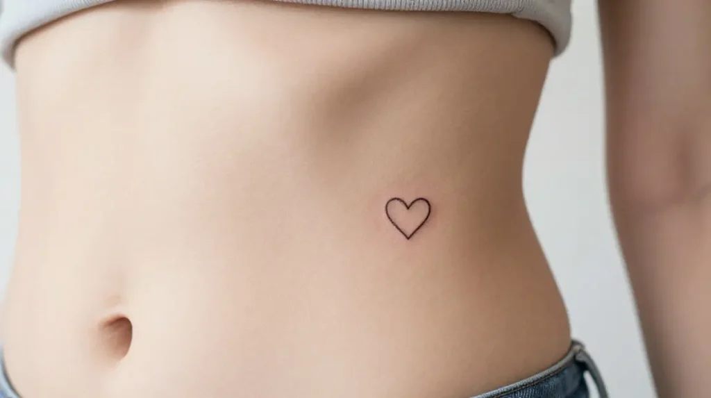 Tiny Heart Tattoo