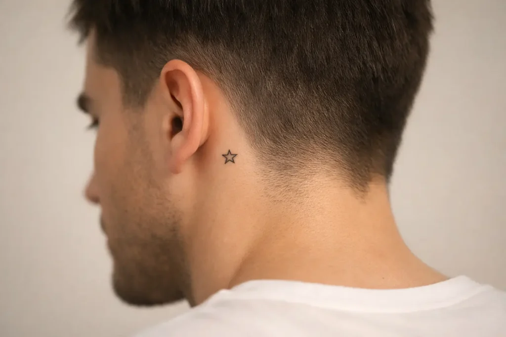 Tiny Star Tattoo
