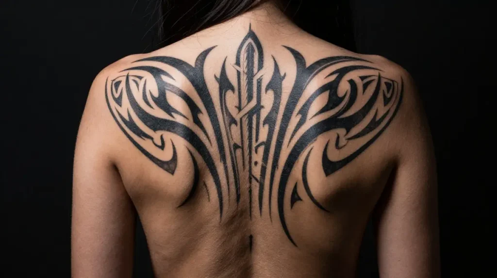 Tribal Back Tattoos