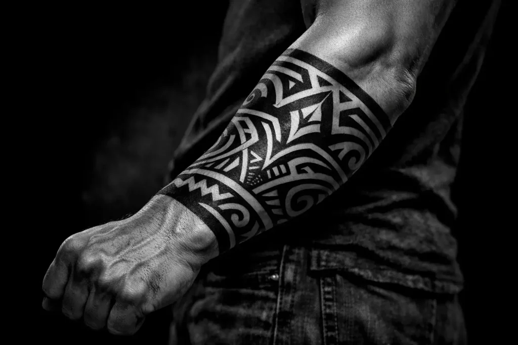 Tribal Forearm Tattoo