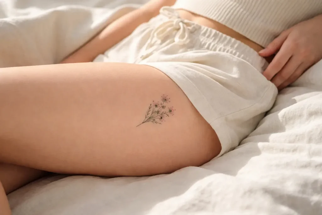 Upper Thigh Placement