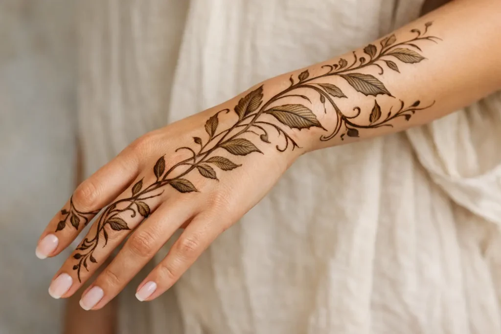 Vine and Leaf Patterns