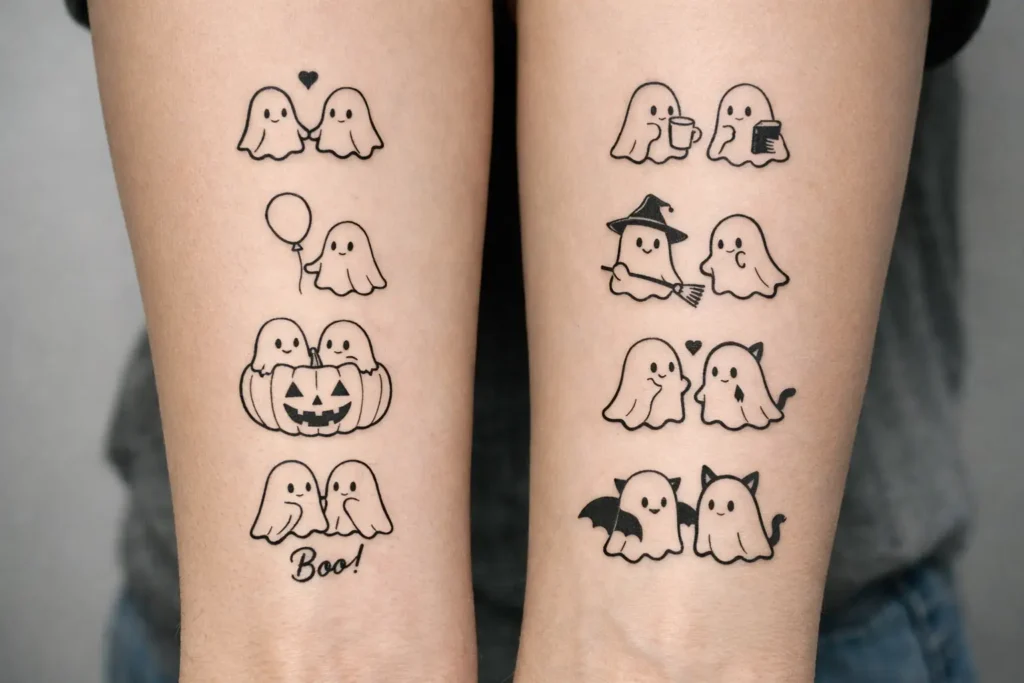 Why Matching Ghost Tattoos Are So Popular