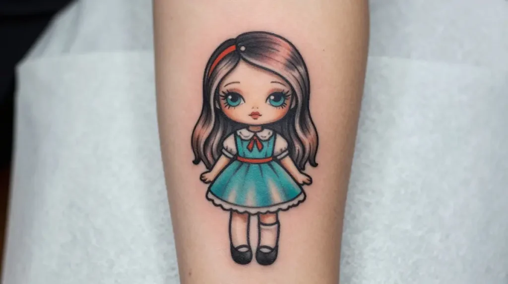 Annabelle Doll Tattoo