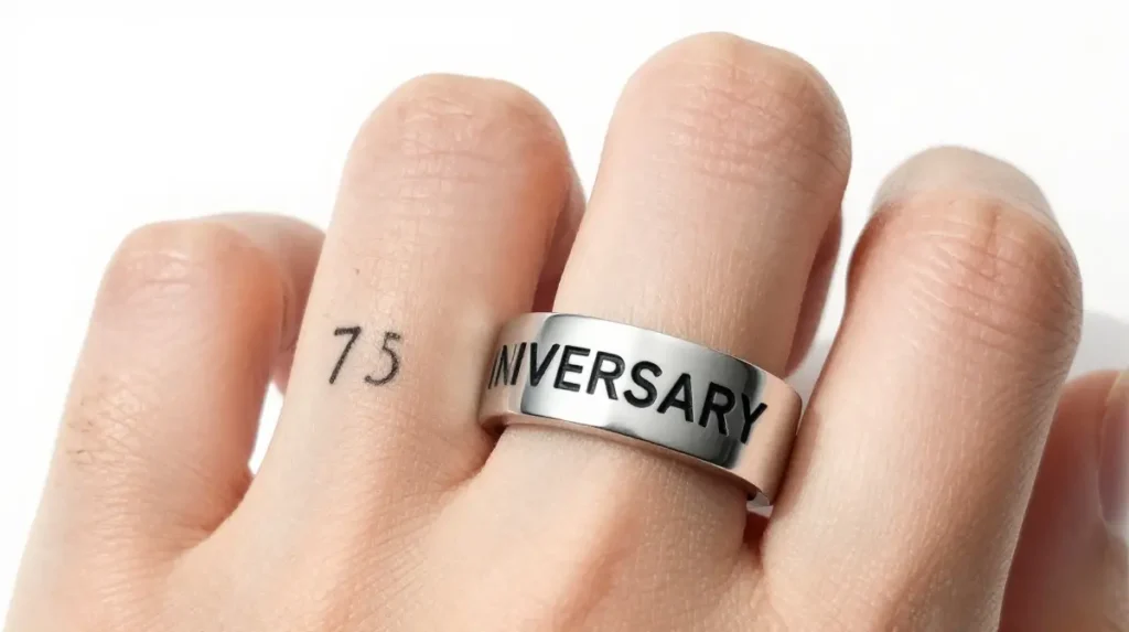 Anniversary Ring Tattoo