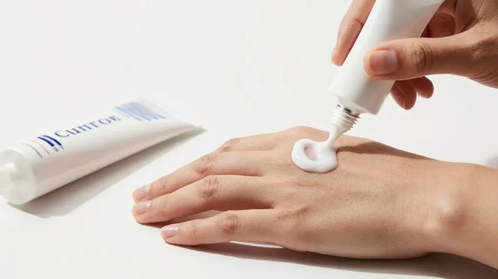 Apply a Thin Layer of Moisturizer